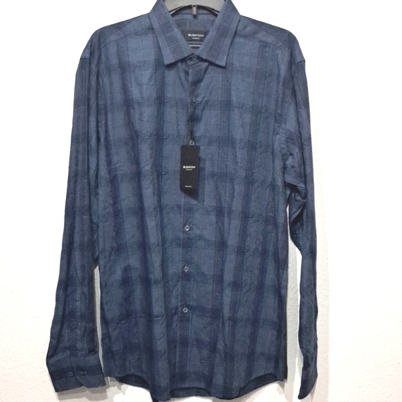 Bugatchi Paisley Print Classic Fit SuperCotton Button-Up Shirt